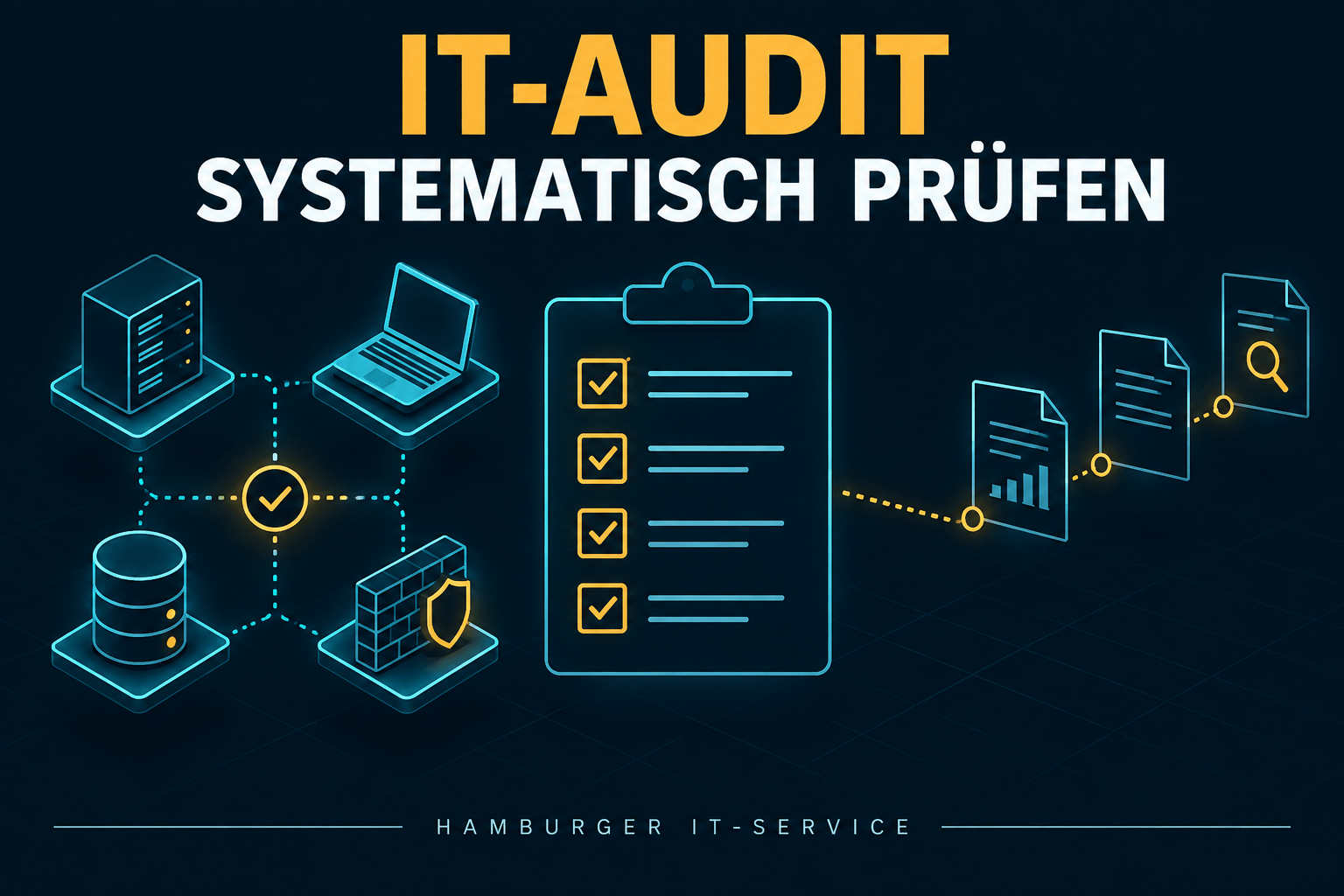 Technischer IT-Audit mit systematischem Prüfplan