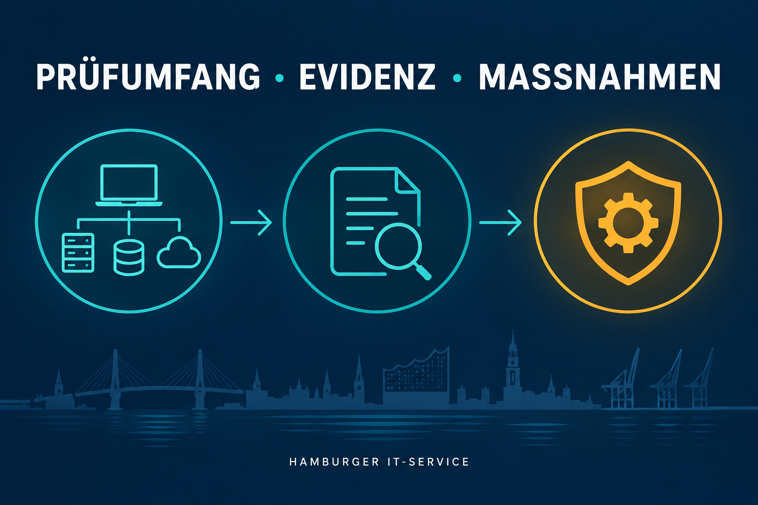 Prüfumfang, Evidenz und Maßnahmen eines technischen IT-Audits