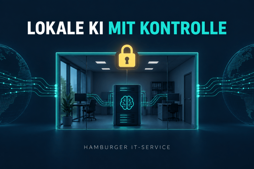 Lokale KI im Unternehmen mit kontrollierter Datenverarbeitung