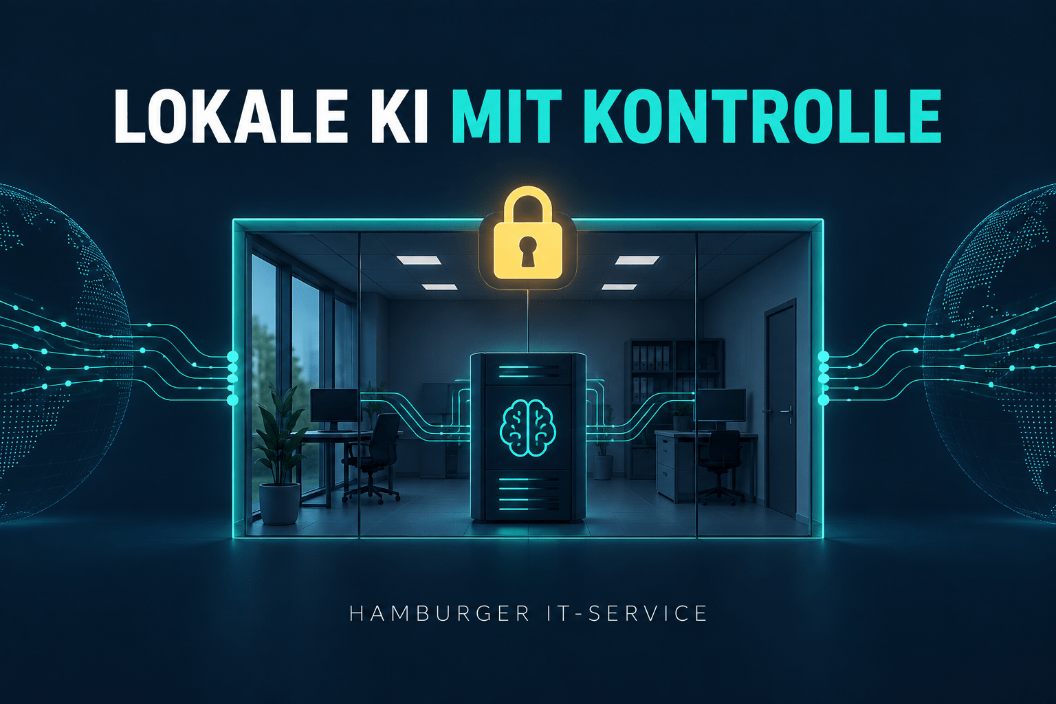 Lokale KI im Unternehmen mit kontrollierter Datenverarbeitung