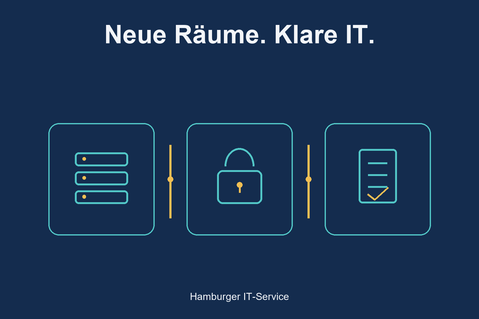 Schaubild zu Infrastruktur, Sicherheit und Dokumentation; keine reale Kundentopologie