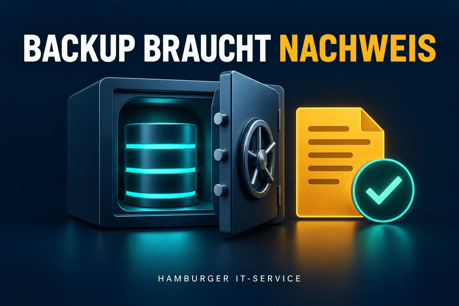 Backup mit prüfbarem Nachweis für Unternehmen