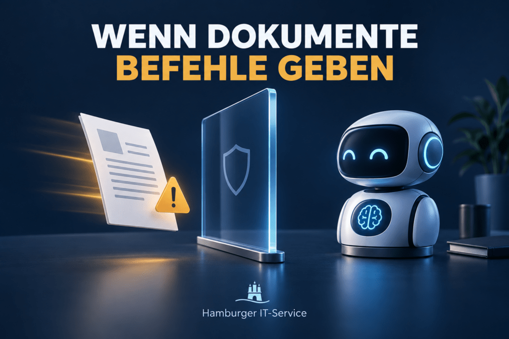 Wenn Dokumente Befehle geben: Ein fremdes Dokument trifft auf eine Schutzgrenze vor einer KI