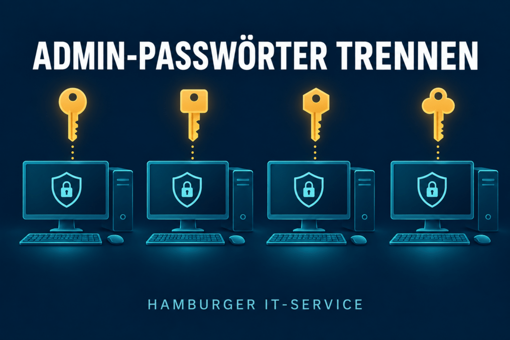 Getrennte lokale Administratorpasswörter für Unternehmensgeräte