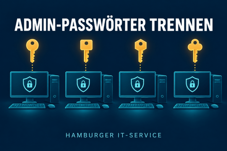 Getrennte lokale Administratorpasswörter für Unternehmensgeräte
