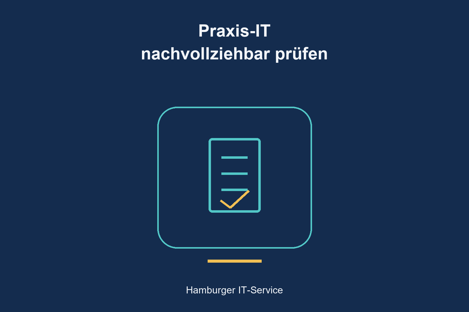 Prüfung der Praxis-IT: Dokumentation, Zugriffsrechte und Systeme als schematische Darstellung