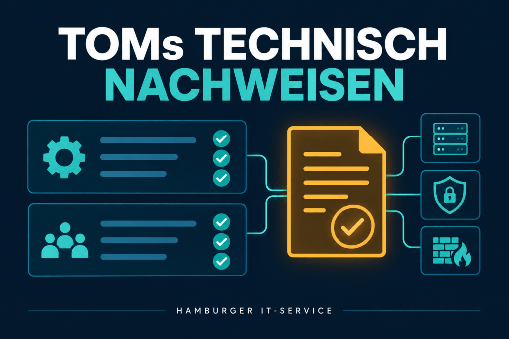 Technische und organisatorische Maßnahmen nachvollziehbar nachweisen