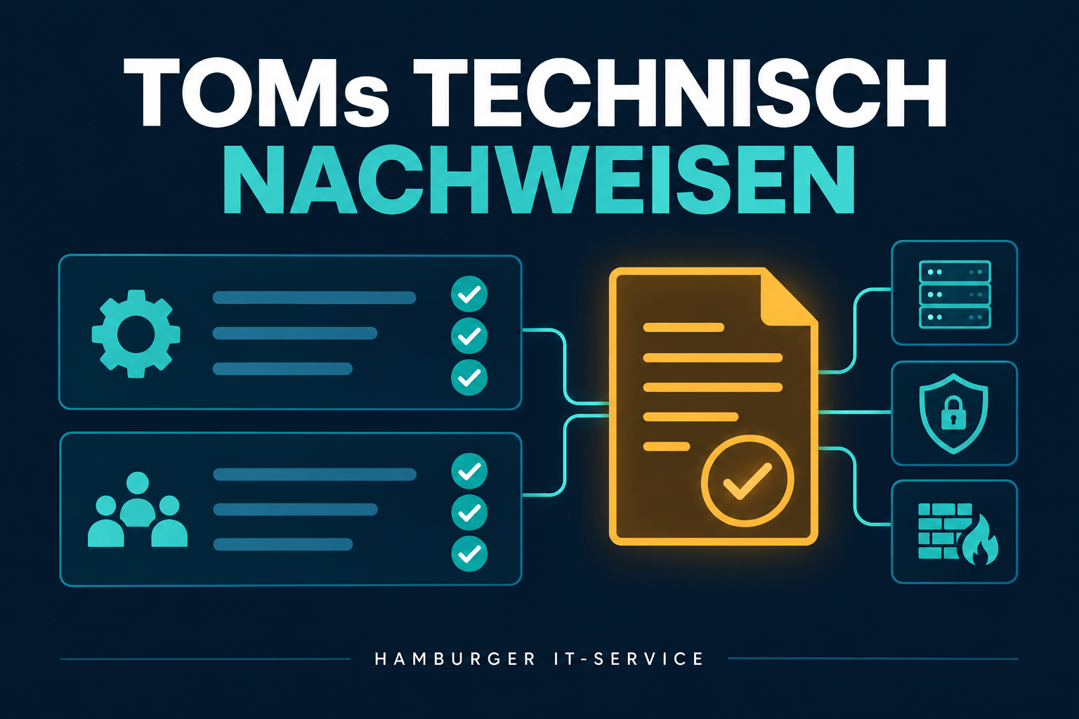 Technische und organisatorische Maßnahmen nachvollziehbar nachweisen