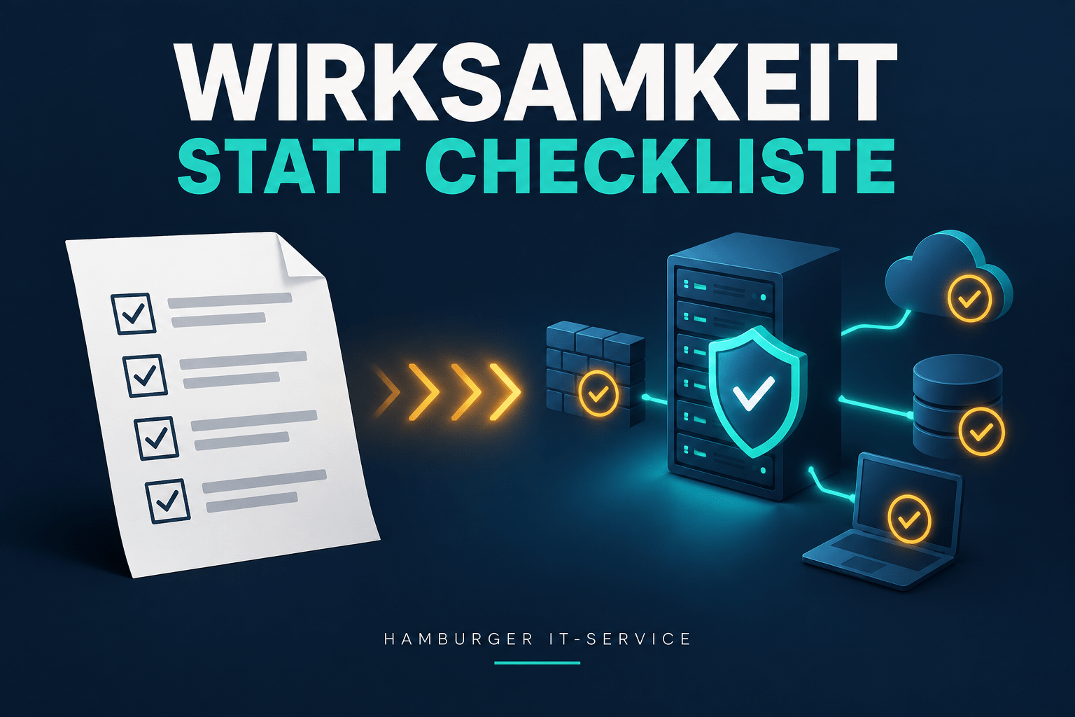 Wirksamkeit technischer Maßnahmen statt bloßer Checkliste