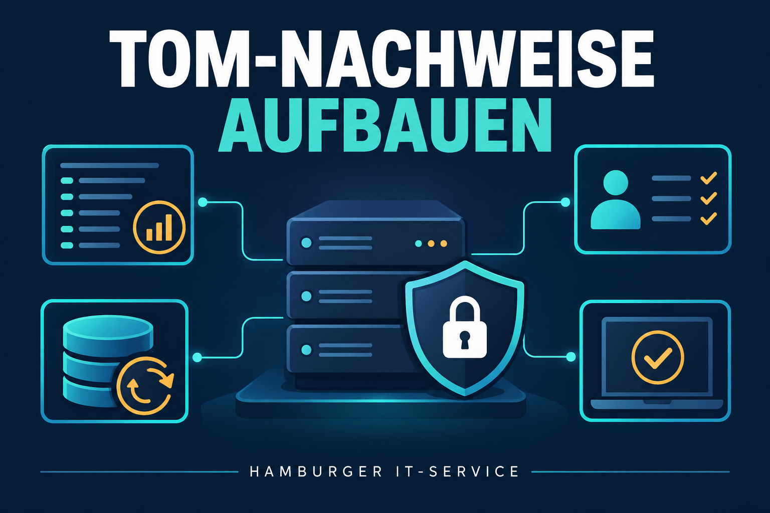 Technische TOM-Nachweise systematisch aufbauen