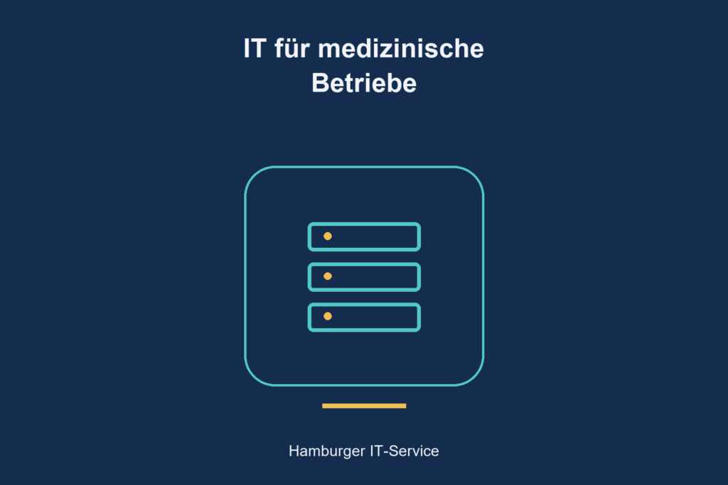 Schematische Darstellung einer IT-Infrastruktur; keine Kundenaufnahme