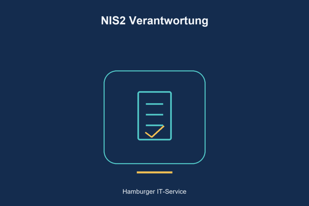 NIS2 Verantwortung: Dokumentation als Symbol für nachvollziehbare Sicherheitsentscheidungen.