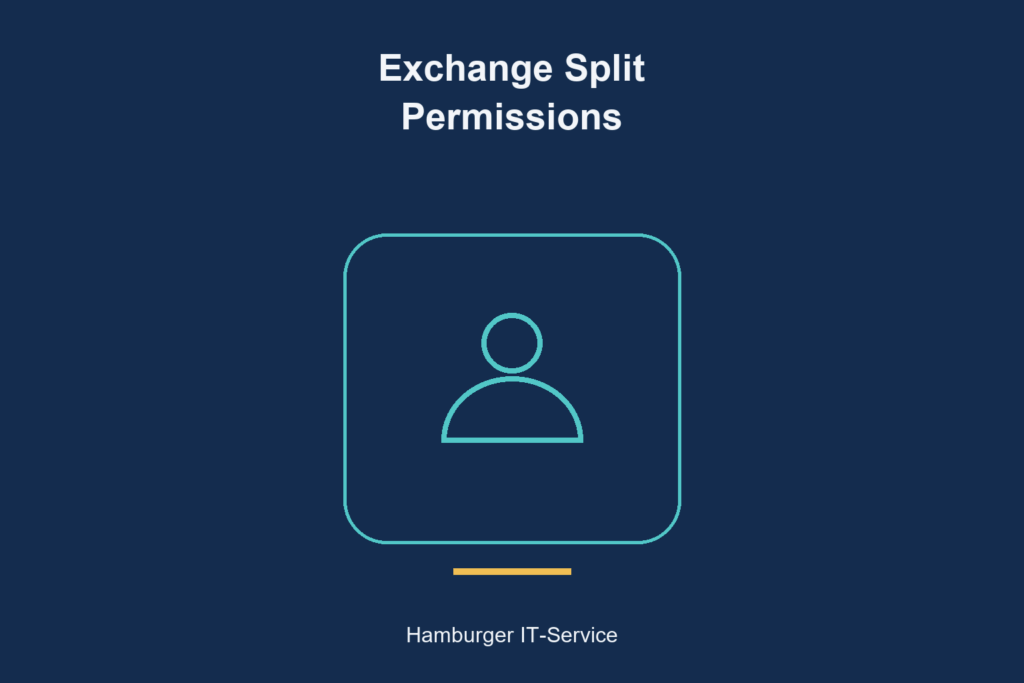 Exchange Split Permissions: schematisches Themenbild