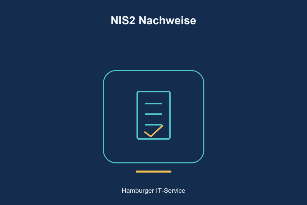NIS2 Nachweise: Dokumentation als Symbol für nachvollziehbare Sicherheitsentscheidungen.