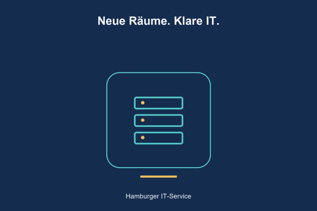 Schematische Darstellung einer IT-Infrastruktur; keine Kundenaufnahme