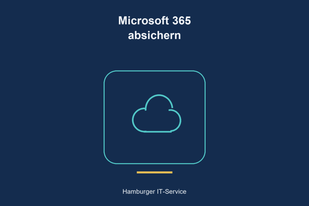 Microsoft 365 absichern: zentrales Symbol für Cloud-Zugänge
