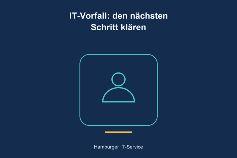 Ansprechpartner als Symbol für Hilfe bei einem IT-Vorfall
